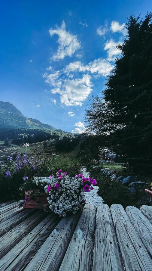 Appartement esprit chalet - Vue montagne 180 degrés Val-dʼIsère Extérieur photo