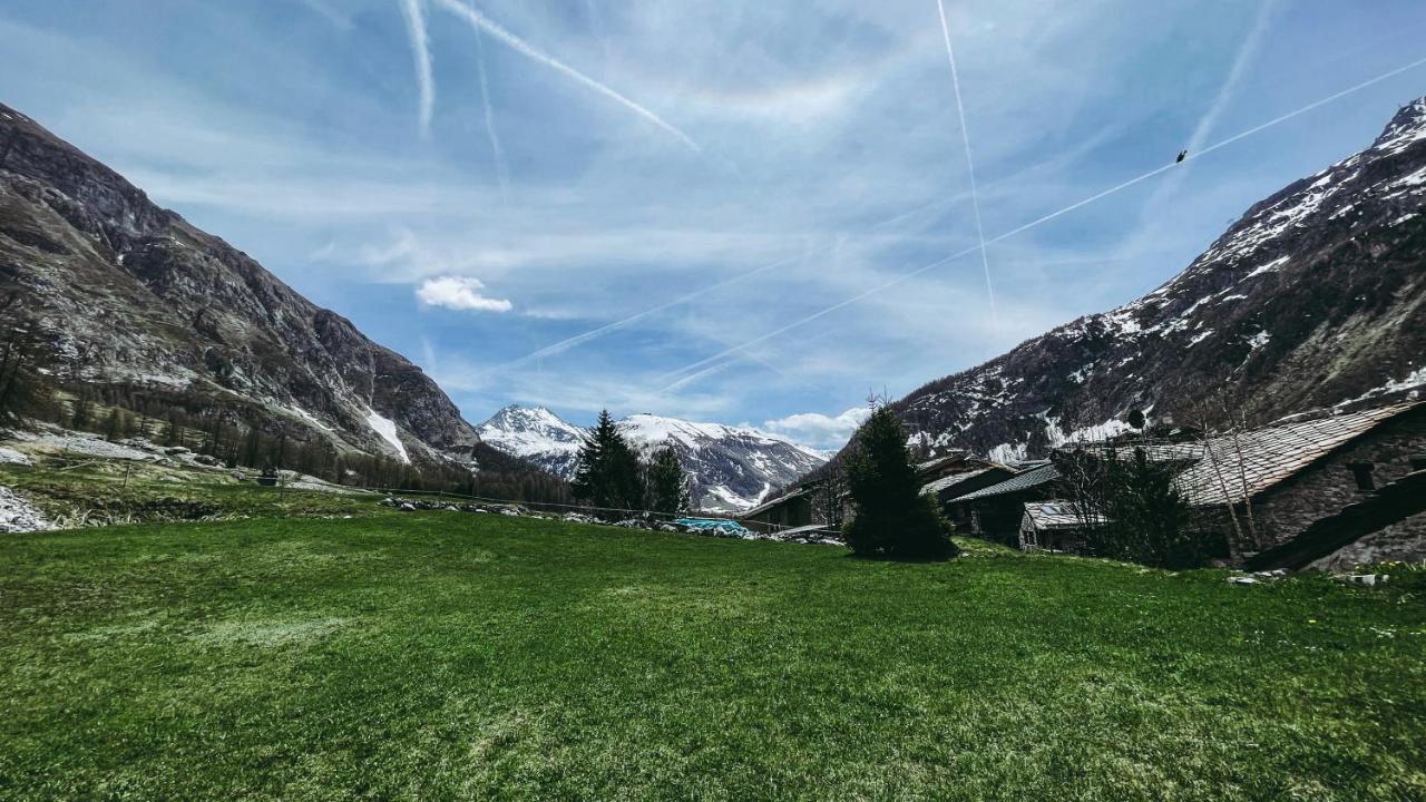 Appartement esprit chalet - Vue montagne 180 degrés Val-dʼIsère Extérieur photo