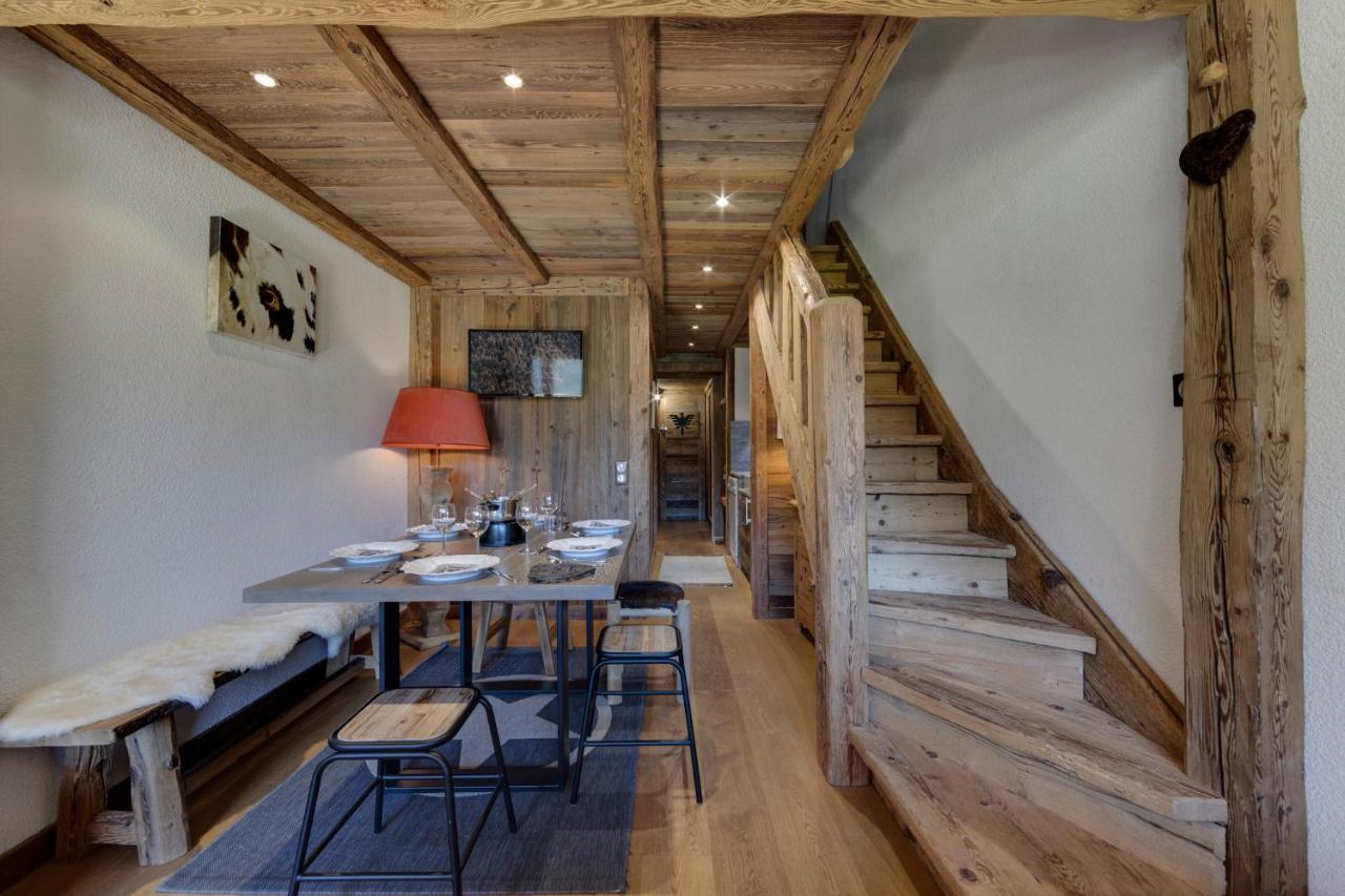 Appartement esprit chalet - Vue montagne 180 degrés Val-dʼIsère Extérieur photo