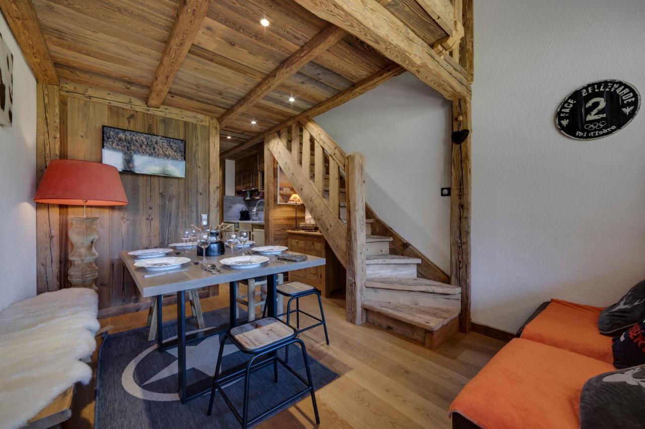 Appartement esprit chalet - Vue montagne 180 degrés Val-dʼIsère Extérieur photo