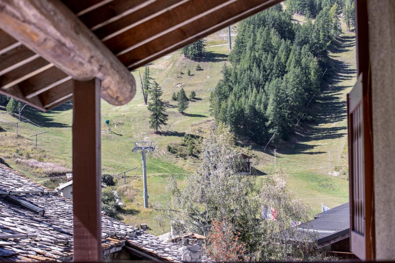 Appartement esprit chalet - Vue montagne 180 degrés Val-dʼIsère Extérieur photo