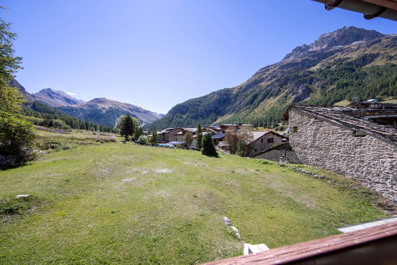 Appartement esprit chalet - Vue montagne 180 degrés Val-dʼIsère Extérieur photo