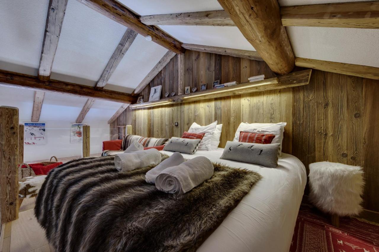 Appartement esprit chalet - Vue montagne 180 degrés Val-dʼIsère Extérieur photo