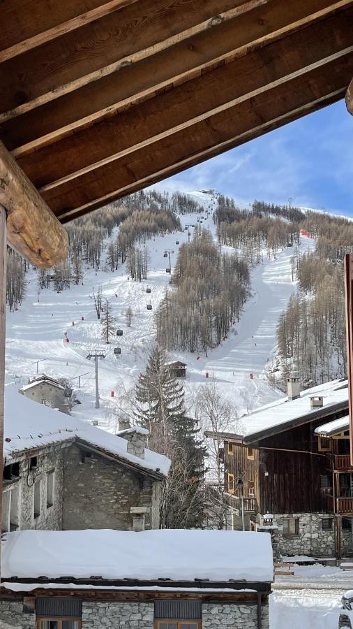 Appartement esprit chalet - Vue montagne 180 degrés Val-dʼIsère Extérieur photo